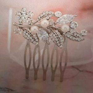 Wedding Bridal Hair comb piece